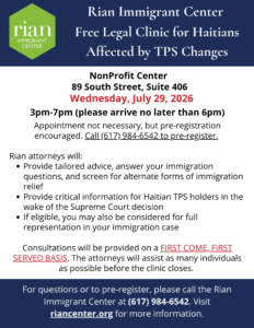 Rian Special Clinic Flyer June 29 English